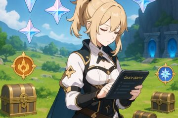 genshin impact cara farming primogem cepat