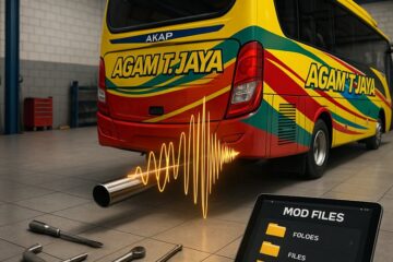 bussid mod sound knalpot real terbaru
