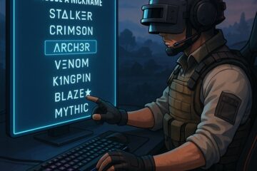 nick pubg keren