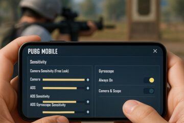 pubg mobile setting recoil control terbaik